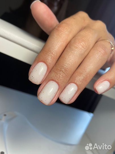 Маникюр с покрытием гель лак