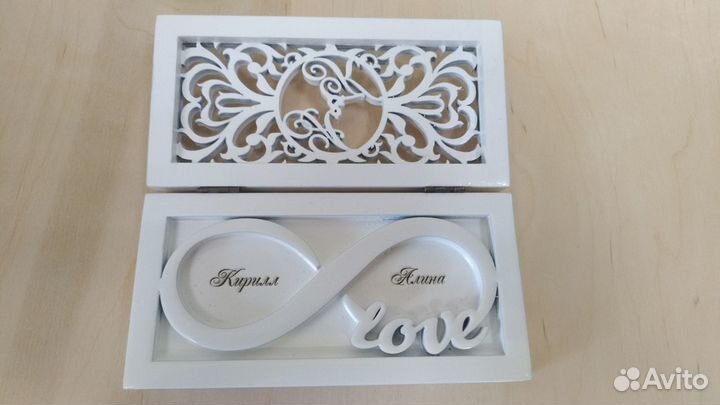 Шкатулка для свадебных колец