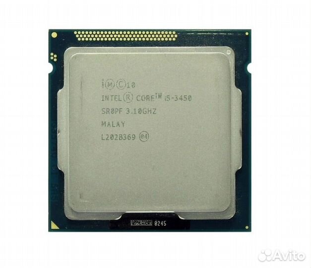 Процессор 1155 Intel Core i5-3450 3.1 GHz