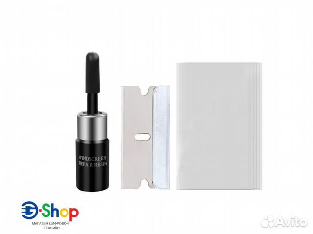Комплект для ремонта лобового стекла автомобиля