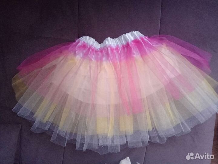 Пышная юбка из фатина