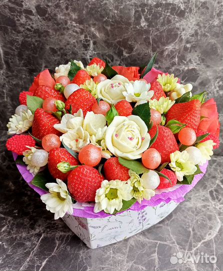 Съедобные букеты для женщин