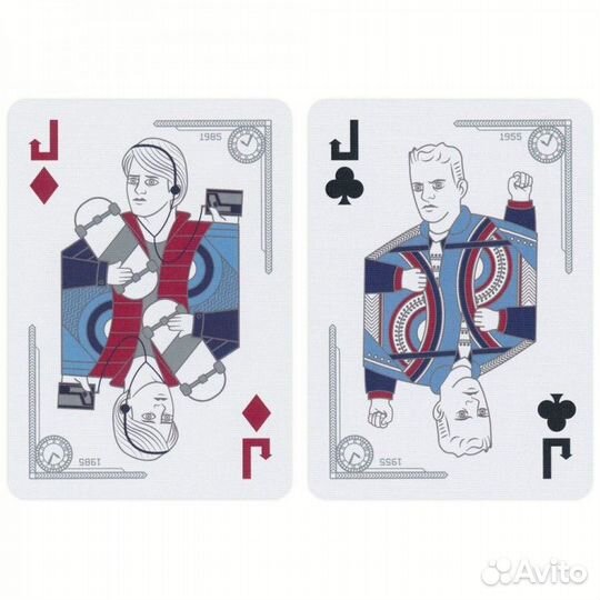 Карты Bicycle Back To The Future / Назад в Будущее