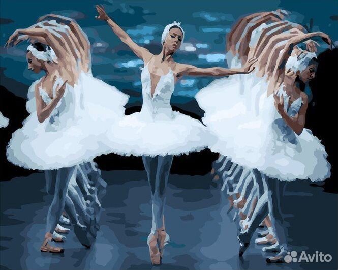 Картина по номерам 40х50 Балерины в балете GX27837