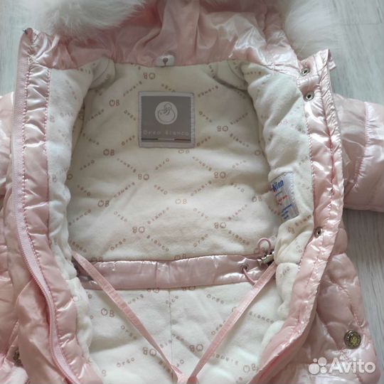 Зимний комбинезон для девочки