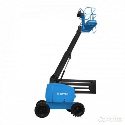 Самоходный электрический коленчатый подъемник