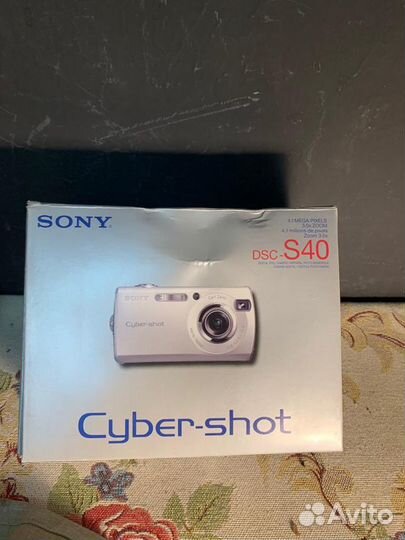 Цифровая фотокамера DSC-S40 с фотопринтером DPP-FP