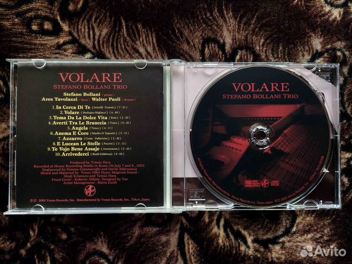 Stefano Bollani Trio – Volare – Japan 2002 OBI