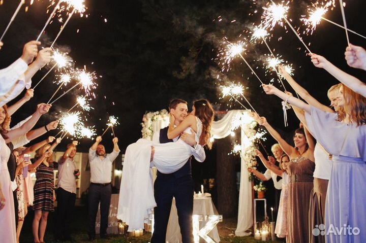 Гигантские бенгальские свечи