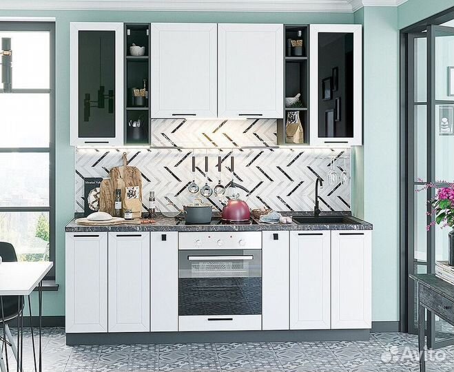 Кухня Глетчер, кухонный гарнитур