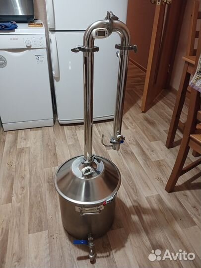 Дистиллятор колонного типа (самогонный аппарат)