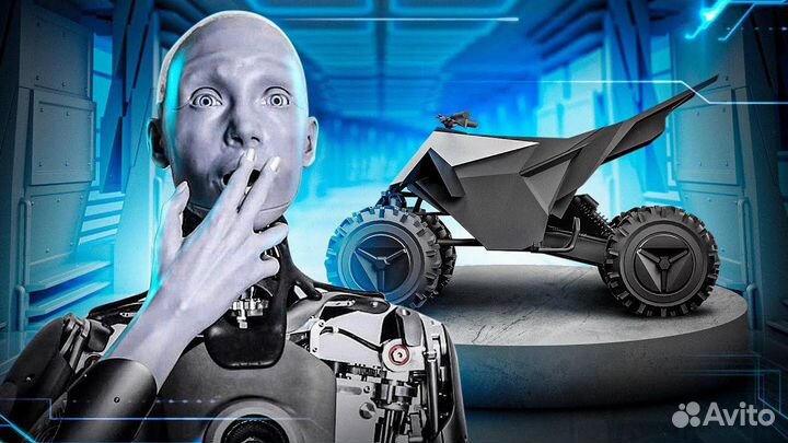 Квадроцикл Tesla Cyberquad
