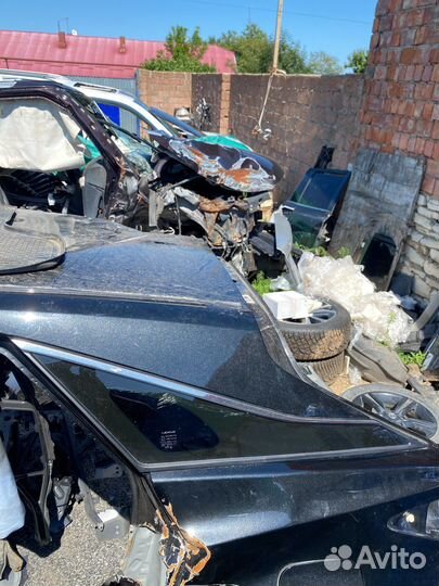 Lexus RX4 форточка Задняя левая