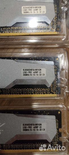 DDR4 2400 Crucial Ballistix 16Gb