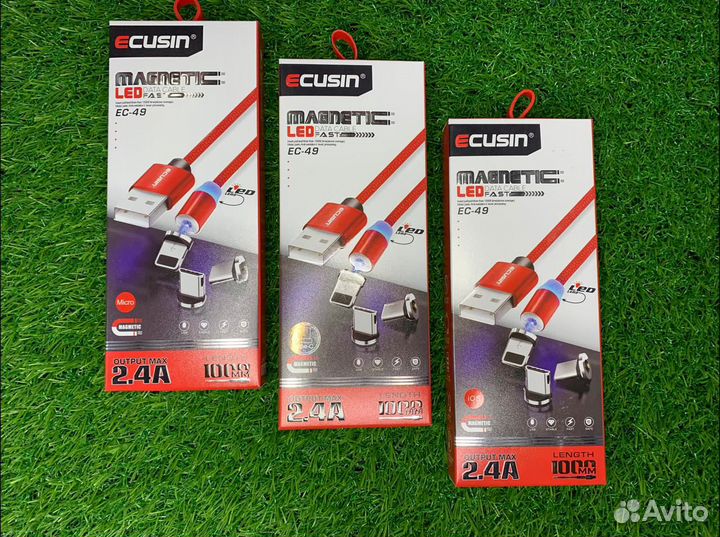 Кабель магнитный micro\ type-c\ lightning