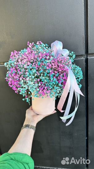 Композиция из гипсофилы