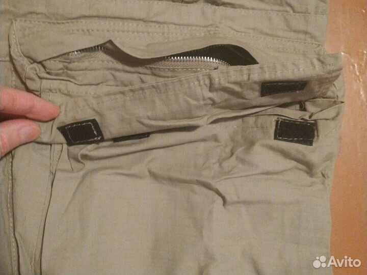 Брюки карго широкие женские