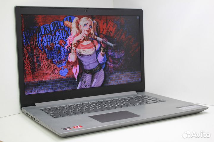 Ноутбук Lenovo 17.3 \ Ryzen 5\ 8GB \ SSD+HDD