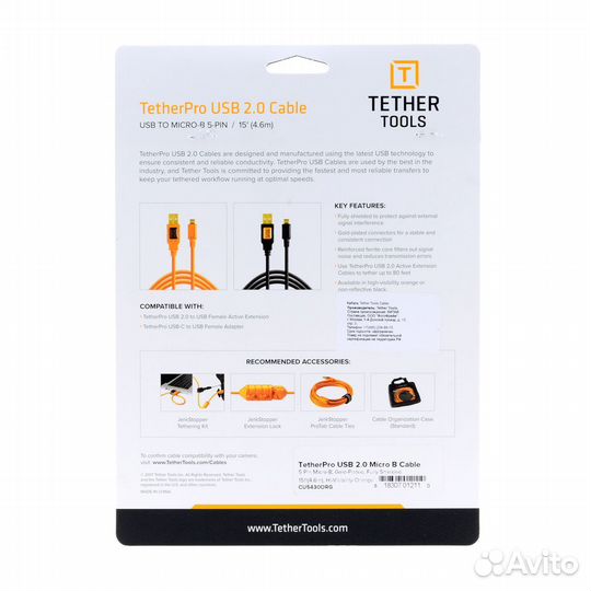 Кабель Tether Tools TetherPro USB 2.0 to Micro-B
