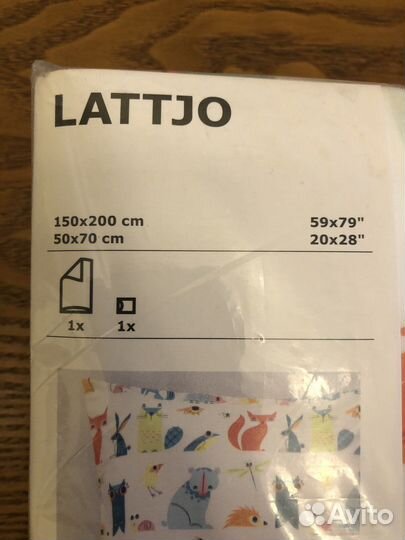 Постельное белье IKEA детское