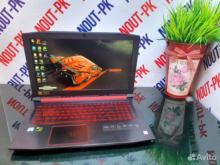 Игровой ноутбук Acer nitro GTX1050