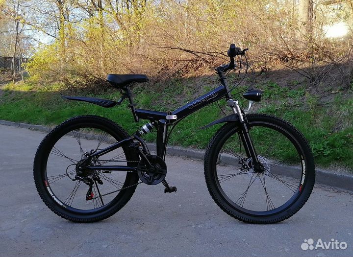 Велосипед складной двухподвес Okk 26-S21 со склада