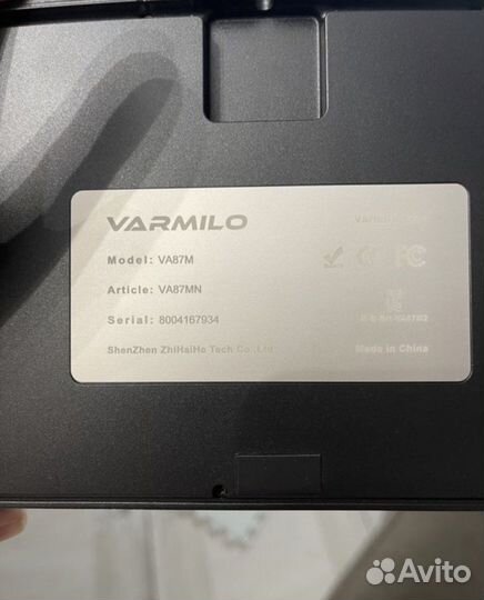 Клавиатура varmilo switch brown