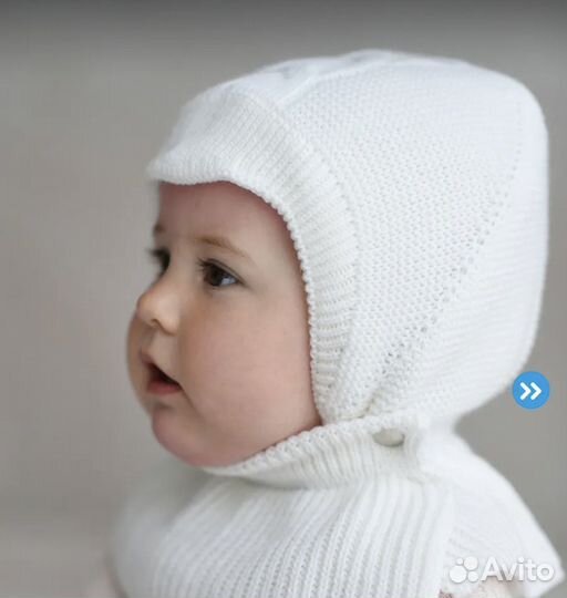 Шапка зимняя для девочки 44 46