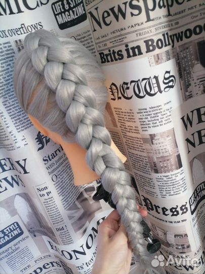 Учебная голова для причесок