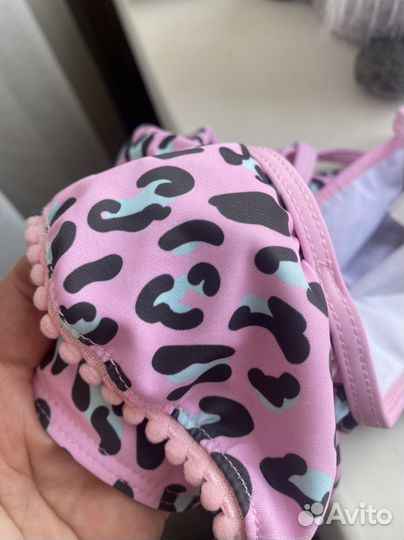 Купальный комплект для девочки 7-8 лет