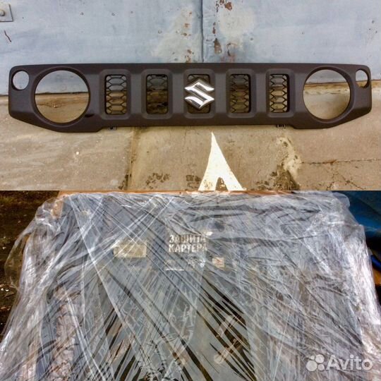 Решетка радиатора Сузуки-Джимни 2021г