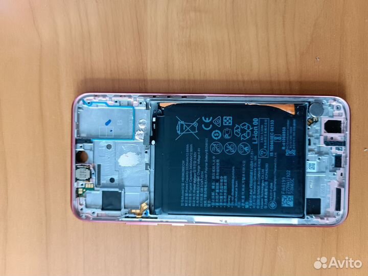 Рамка дисплея с акб honor 10i