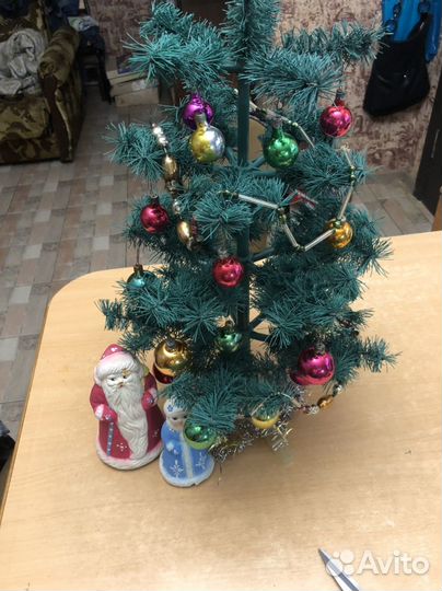 Елка искусственная СССР,160 и 60 см