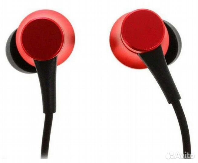 Наушники Xiaomi Mi earphones Basic синие/красные