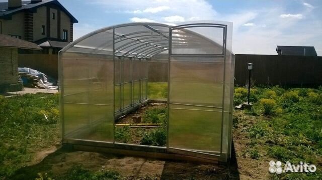 Теплицы Капелька Арка Прямостенная