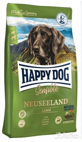 Сухой корм для собак Happy Dog Neuseeland 12.5
