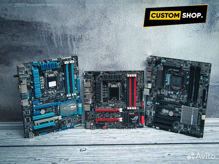 Мат. платы s1155 H61-Z77 гарантия/обмен