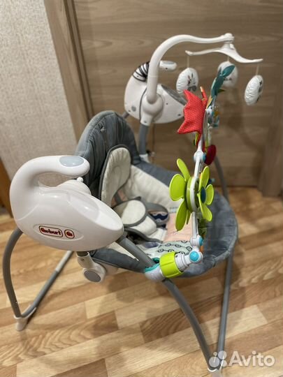 Детские электронные качели для новорожденных