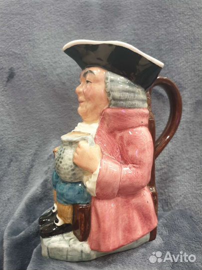 Антикварный кувшин toby JUG Англия керамика