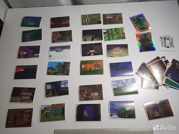 Наклейки Minecraft Майнкрафт