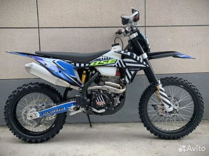 Эндуро / кроссовый мотоцикл BSE T8 Blue Twister