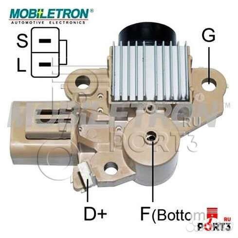 Регулятор напряжения генератора на Kia, Hyundai