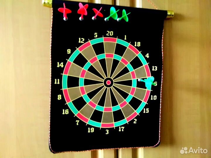 Дартс магнитный двусторонний