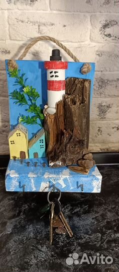 Ключница настенная из дерева