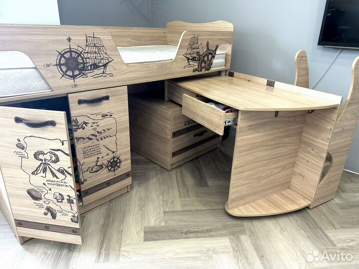 Кровать трансформер стол шкаф