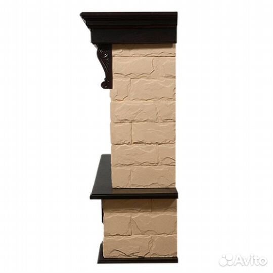 Портал Firelight Forte 30S камень бежевый, шпон те