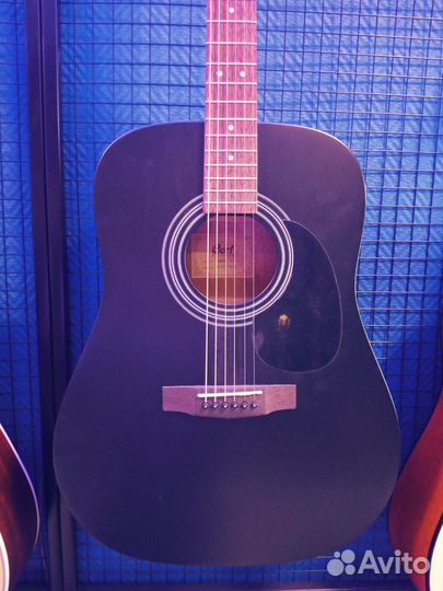 Гитара электро-акустическая Cort AD810E BKS