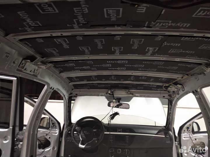 Комплект шумоизоляции потолка Kia Rio Xline