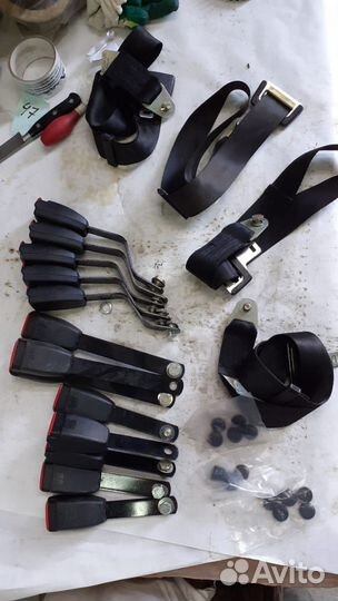 Ремень безопасности трех точечный (правый) камаз