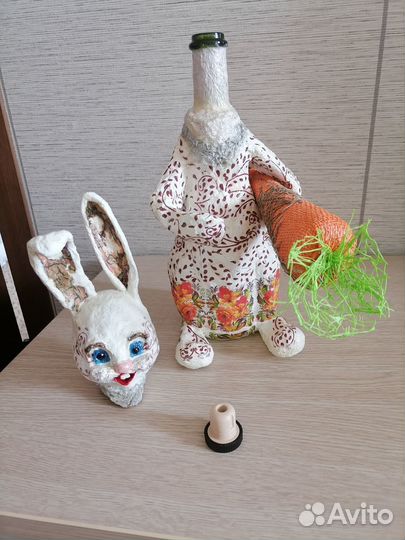 Декоративная бутылка. 
